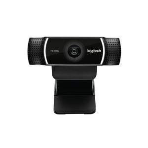 Webcam Full HD Logitech C922 1080 P Microfone Preto