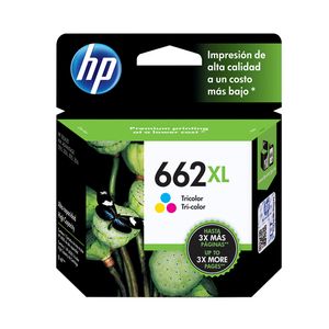 Cartucho HP 662XL Color Original (CZ106AB)