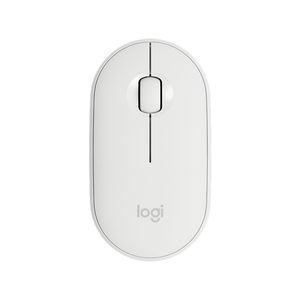 Mouse Logitech M350 1000 DPI 3 Botoes Sem fio Branco