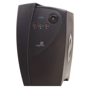 Estabilizador Ragtech Side Laser 20SDL5380 500VA Trivolt 4 Tomadas Preto