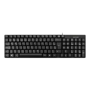 Teclado Multilaser Slim TC193 Com Fio Preto