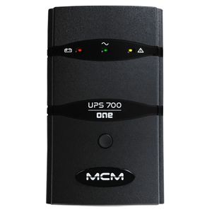 Nobreak MCM UPS700 One 3.1 700VA Trivolt 4 Tomadas 3-UPS0219 Preto