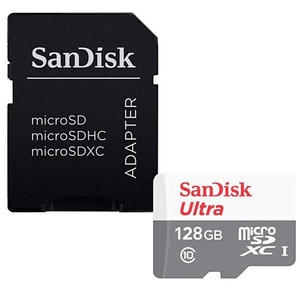Cartao de Memoria microSD Sandisk 128GB Ultra Classe 10 SDSQUNR-128G-GN6TA