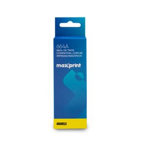 Refil de Tinta Maxprint T664420 Para Impressoras Epson Amarelo - 6112383