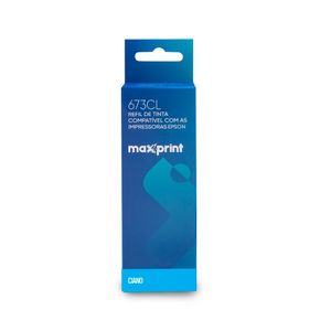 Refil de Tinta Maxprint T673520 Para Impressoras Epson Ciano - 6115971