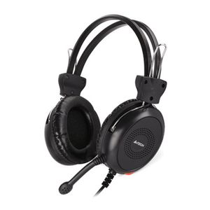 Headset Com Microfone P2 3.5mm HS-30i A4Tech C/ Cabo Extensor Preto
