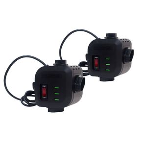 Kit 2 Filtro De Linha Qualitronix 4 Tomadas 3USB Com Cabo Eletrico QCFL4-CPUSB