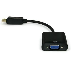 Conversor Display Port MX VGA 90121 BR Cabo Preto
