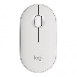 Mouse Sem Fio Logitech Pebble 2 M350S 4000 DPI 3 Botoes Branco