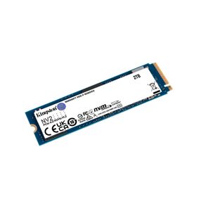 SSD 2TB NV2 M.2 2280 NVMe Kingston Leitura/Gravacao 3500/2800 MB SNV2S/2000G