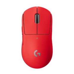 Mouse Sem Fio Gamer Logitech  Pro X 910-006783 Vermelho