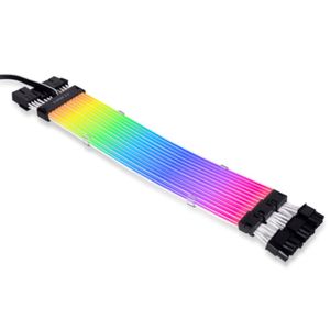 Cabo Extensor Strimer Lian Li Plus V2 ATX 8 Pinos PW12-PV2 Preto