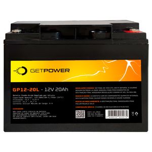 Bateria Estacionaria Getpower 12 Volts 20AH GP12-20L