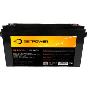 Bateria Estacionaria Getpower 12 Volts GP12-70