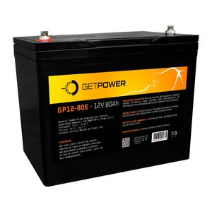 Bateria Estacionaria Getpower 12 Volts 80AH GP12-80E