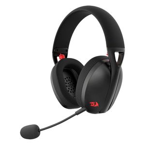 Headset Gamer Sem Fio 7.1 Redragon Ire Pro Driver 40mm Bluetooth H848 Preto