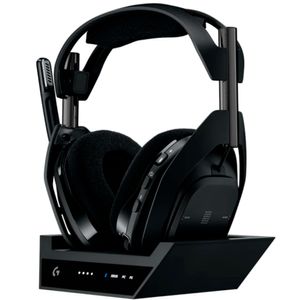 Headset Gamer Sem Fio Logitech G Astro A50 X LIGHTSPEED + Base Station Preto