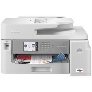 Impressora Multifuncional Brother USB Jato de Tinta A3 MFC-J5855DW Branca Outlet/Open Box