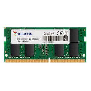 Memoria de Notebook 16GB DDR4 3200MHZ 1.2V Adata AD4S320016G22-SGN