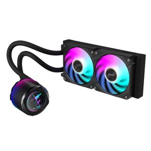 WaterCooler Gigabyte 240mm WaterForce RGB GP-AORUS WATERFORCE X 240 Preto