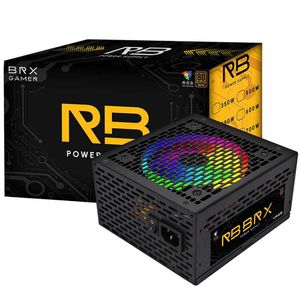 Fonte Atx 650W 80 Plus RGB Rainbow PFC Ativo - Sem Cabo