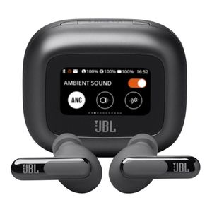 Fone de Ouvido Sem Fio Bluetooth JBL Live Beam 3 JBLLIVEBEAM3BLK Preto