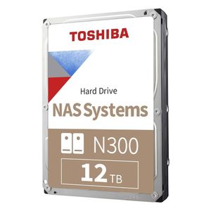 HD 12TB Toshiba N300 NAS 7200RPM 6Gb/s 256MB 3,5 HDWG21CXZSTAI