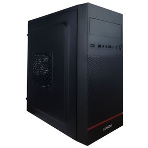 Gabinete Office Hayom GB1723, Micro-ATX, Mid Tower, Preto