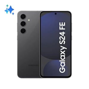 Smartphone Samsung Galaxy S24 FE 5G 256GB, 8GB RAM, Tela 6.7", Camera Tripla Traseira 50M Grafite
