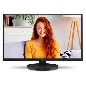Monitor 22" Led Full HD AOC, Com Ajuste de Altura, 75Hz VGA HDMI 22B3HMF, Preto