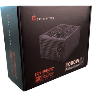 Fonte Gamer Primetek Atx 1000W Real 80 Plus Silver Pfc Ativo Fp-1000/80+SILVER Open/Box