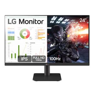 Monitor Gamer 24" HDMI Full HD IPS 100HZ LG Ajuste de Inclinacao 24MS500-B.AWZM