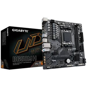 Placa Mae Gigabyte B650M H, AMD, Micro ATX, DDR5, Preto