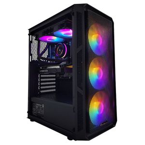 Computador Gamer RYZEN 7 5700X, 16GB RAM, SSD 240GB, RTX 3050 6GB, Watercooler 240MM com Display, Fonte 550W, Windows 11 Pro Trial